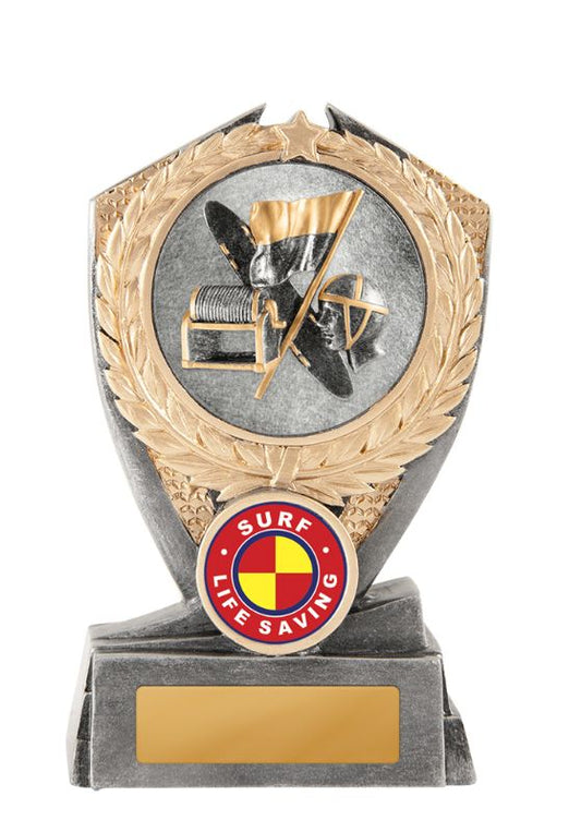 S23-5704 Hero Shield - Lifesaving 12.5cm