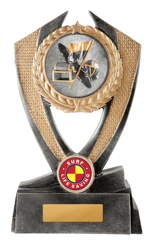 S23-5706 Hero Shield - Lifesaving 17.5cm