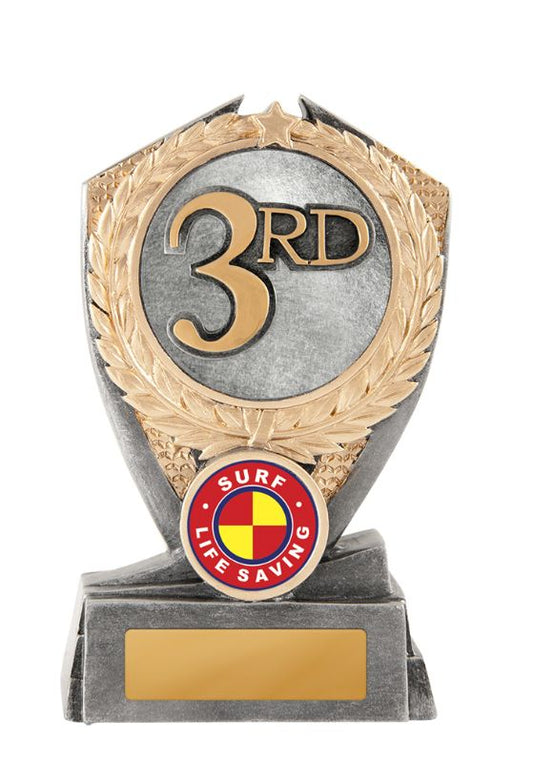 S23-5801 Hero Shield - Lifesaving 12.5cm