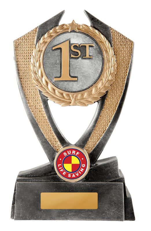 S23-5803 Hero Shield - Lifesaving 17.5cm