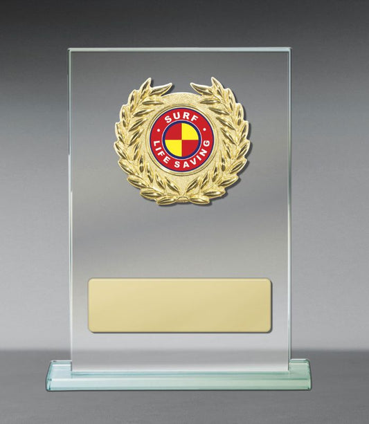 S23-6027 Metal Trim on Glass 15cm