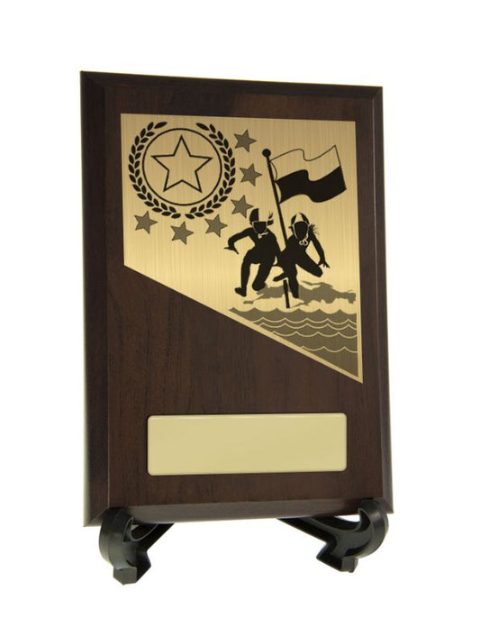 S23-6029 Plaque with Lifesaving Trim 15.5cm