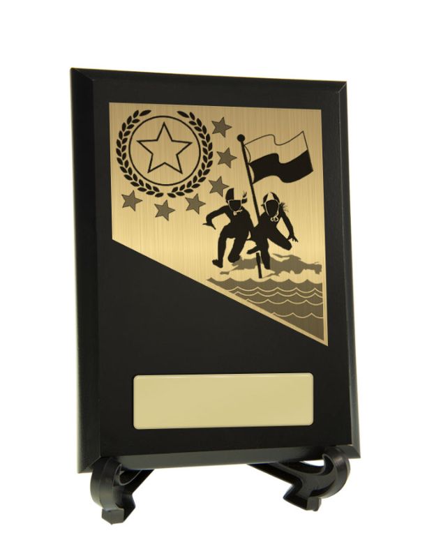 S23-6032 Plaque with Lifesaving Trim 15.5cm