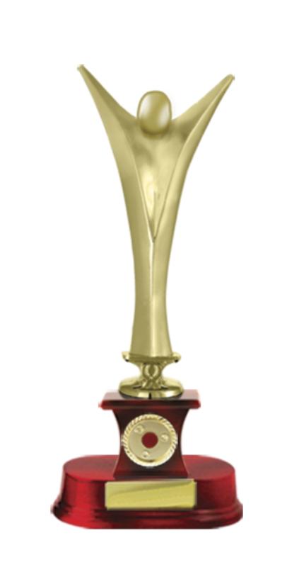 S24-10407 Achievement Figure on Column 24cm