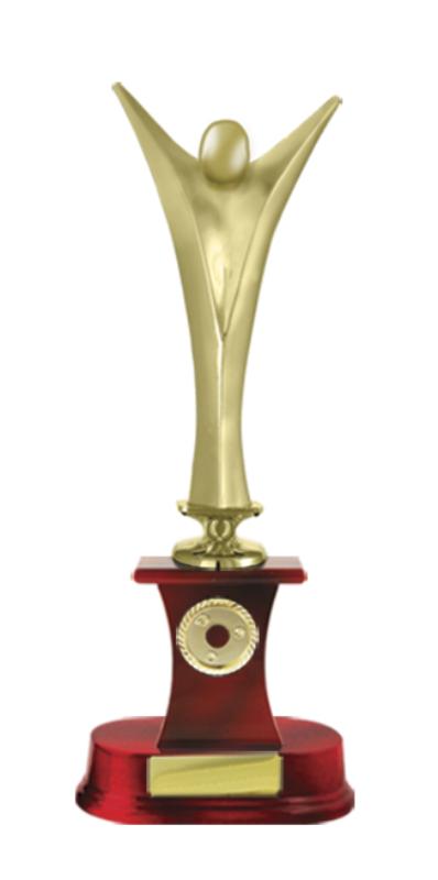S24-10408 Achievement Figure on Column 26.5cm
