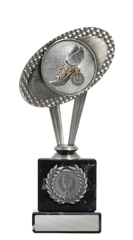 S24-10811 Athletics Figure on Column 20cm