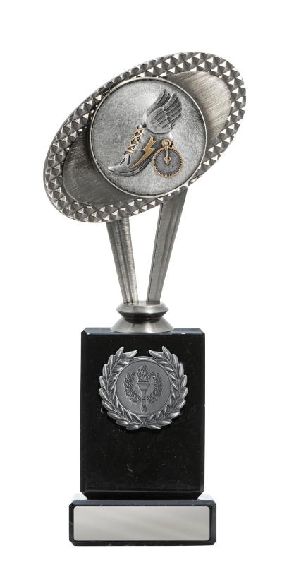 S24-10812 Athletics Figure on Column 22.5cm