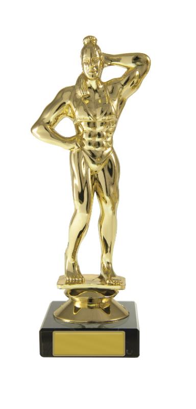S24-11805 Bodybuilder Fem.Figure on Base 15.5cm