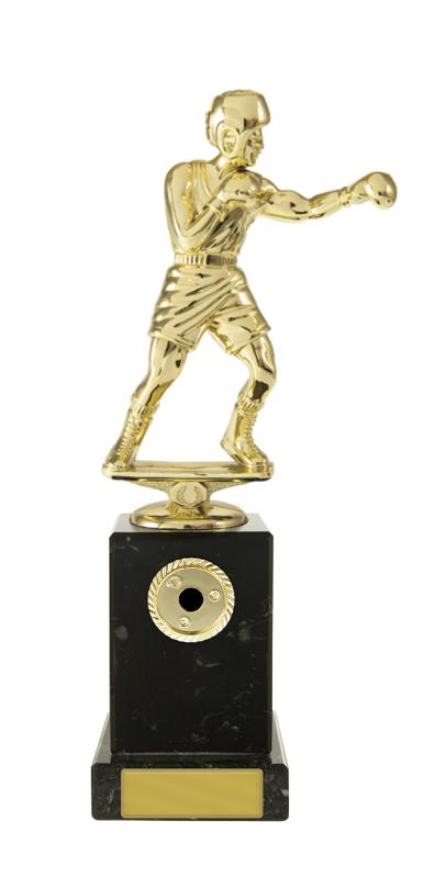 S24-11815 Boxing Figure on Column 22.5cm