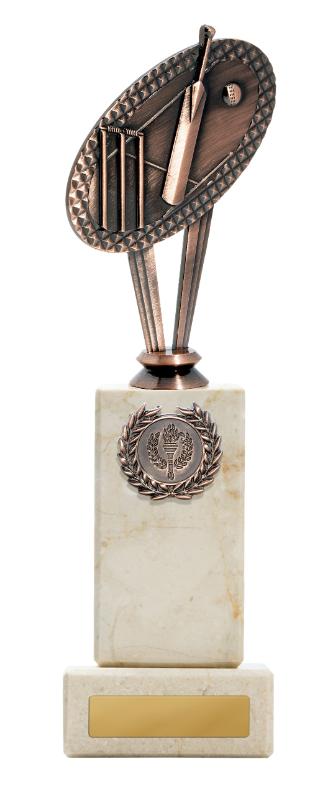 S24-12204 Cricket Figure on Column 25cm