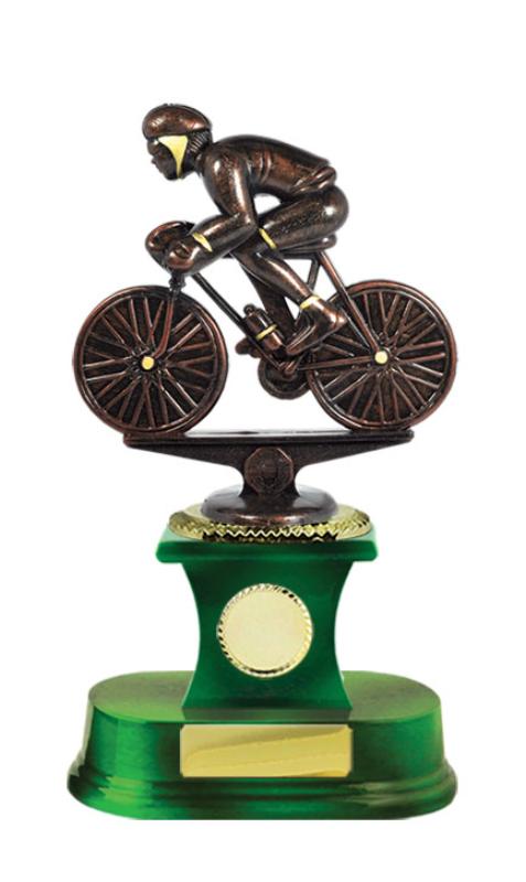 S24-13210 Cycling Fig. on Column 20.5cm