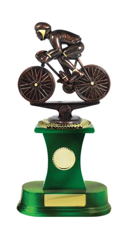 S24-13211 Cycling Fig. on Column 23cm