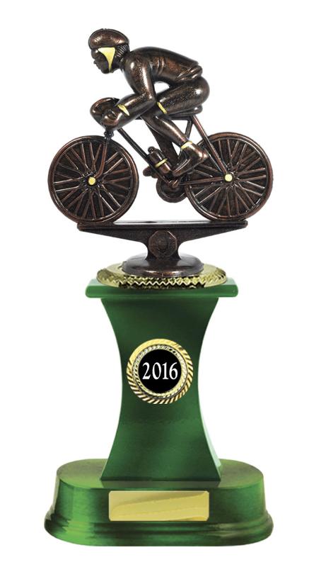 S24-13212 Cycling Fig. on Column 25.5cm