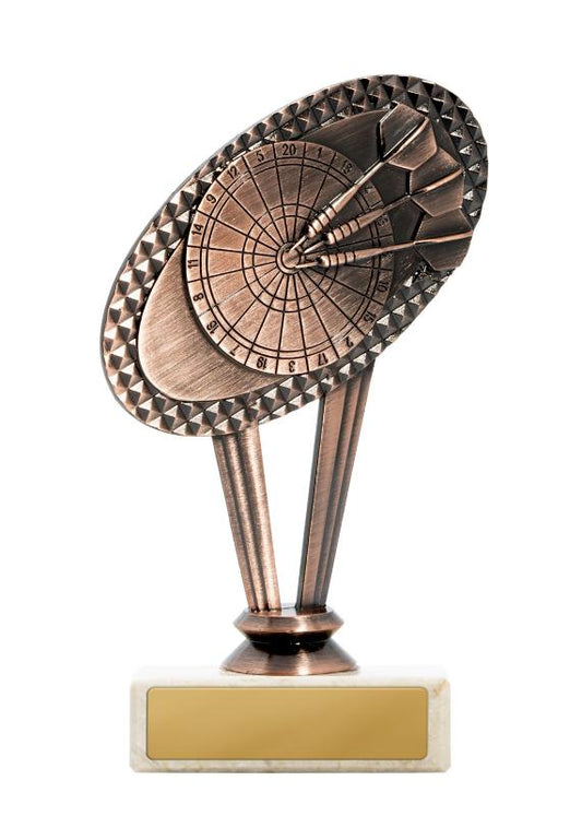 S24-13301 Metal Darts Theme on Base 15cm