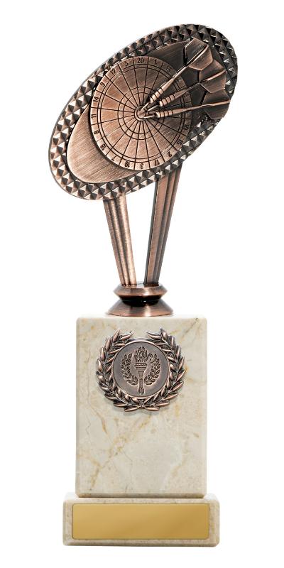 S24-13303 Metal Darts Theme on Column 22.5cm