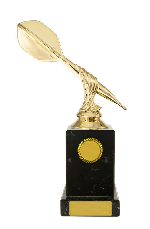 S24-13315 Darts Figure on Column 17.5cm