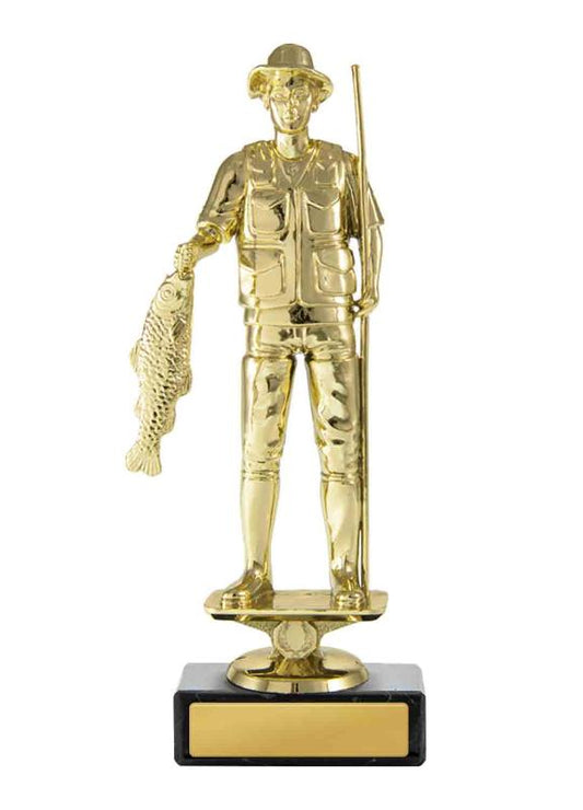 S24-13401 Fisherman on Base 17cm