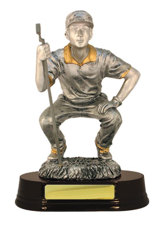 S24-13804 Golf Fig. Male on Base 19.5cm
