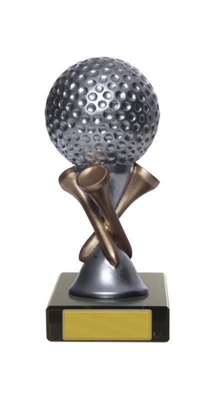 S24-13901 Golf Figure on Base 15cm