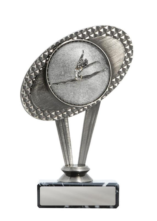 S24-14101 Metal Gymnastics Theme on Base 15cm