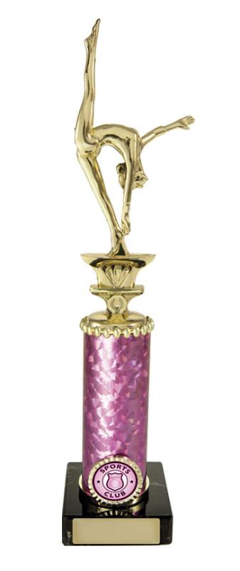 S24-14204 Gymnast on Column 25.5cm