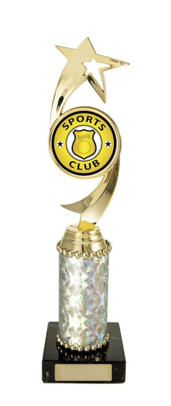 S24-14208 Star on Column 25.5cm