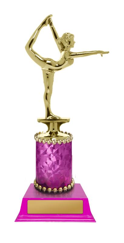 S24-14302 Gymnastics Figure on Base 17.9cm