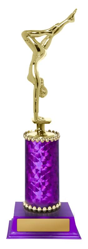 S24-14306 Gymnastics Figure on Base 22.4cm