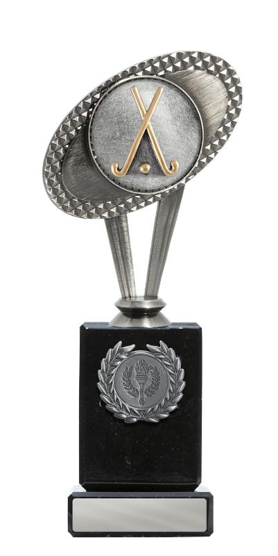 S24-14603 Metal Hockey Theme on Column 22.5cm