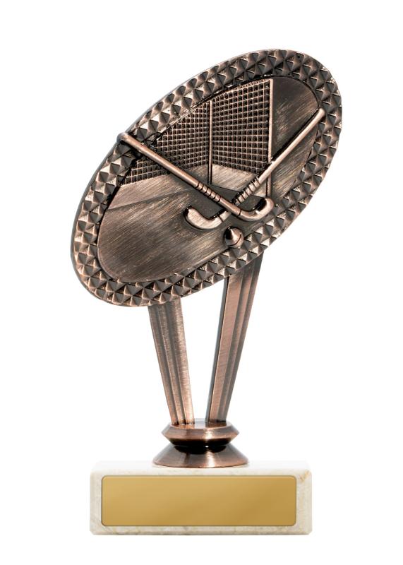 S24-14605 Metal Hockey Theme on Base 15cm