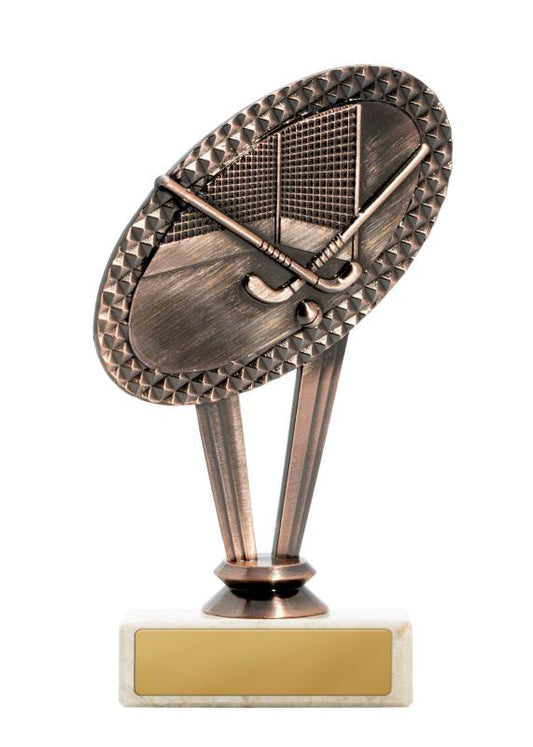 S24-14605 Metal Hockey Theme on Base 15cm