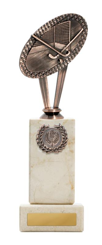 S24-14608 Metal Hockey Theme on Column 25cm