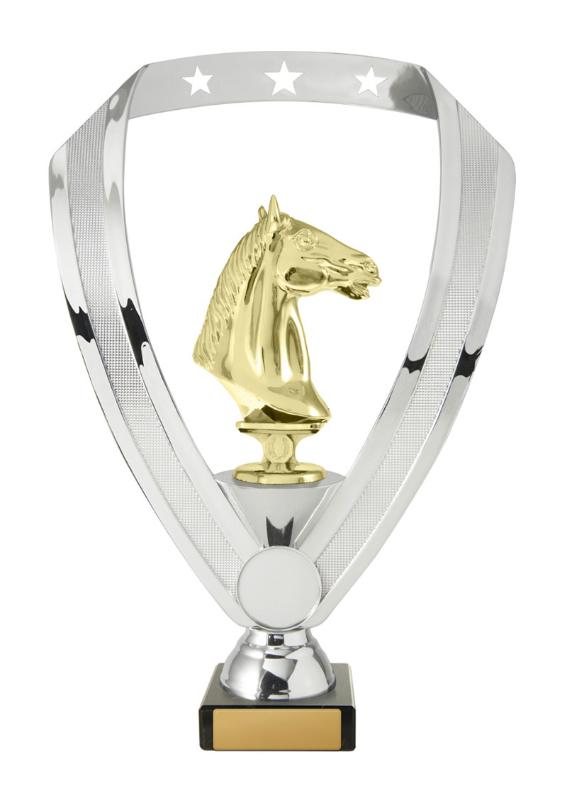 S24-14709 Backstand/Base/Horses 24cm