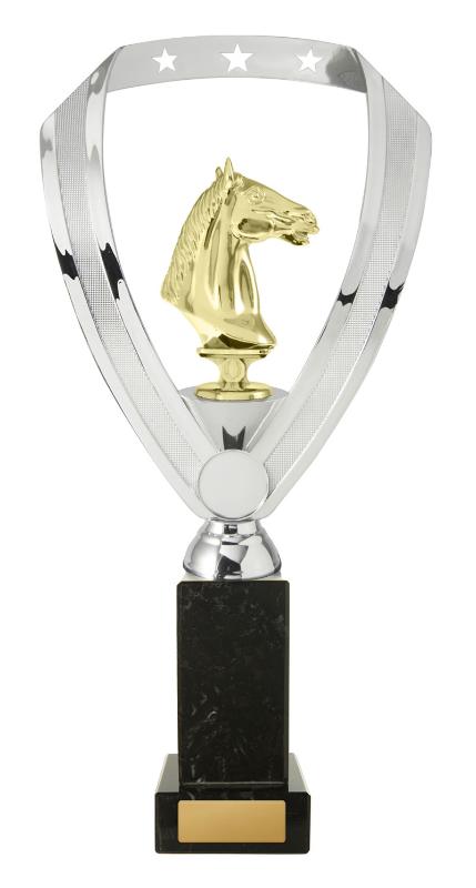 S24-14712 Backstand/Column/Horses 35cm