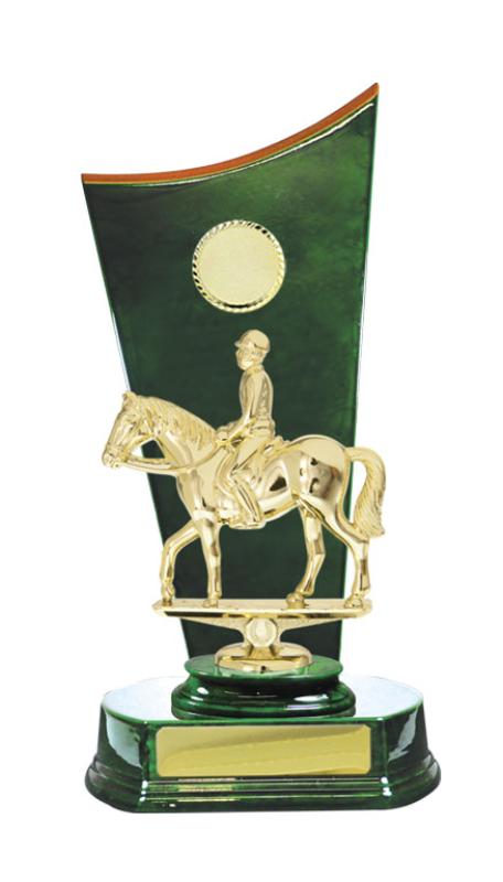 S24-15008GN Timber Buildup Horses Male 26cm