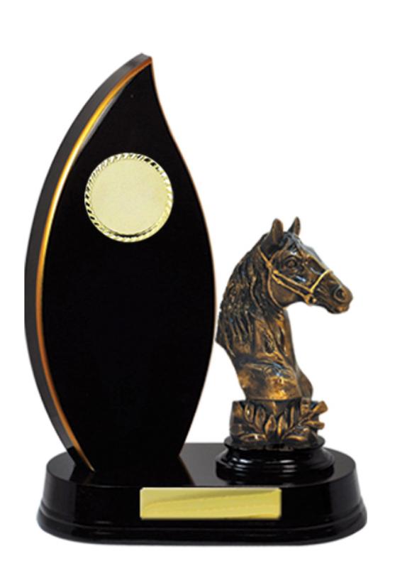 S24-15011DK Timber Buildup Horses Male 26cm