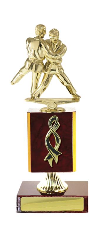 S24-15516CH Timber Buildup Martial Arts 24.2cm