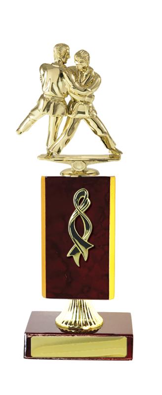S24-15517CH Timber Buildup Martial Arts 26.7cm