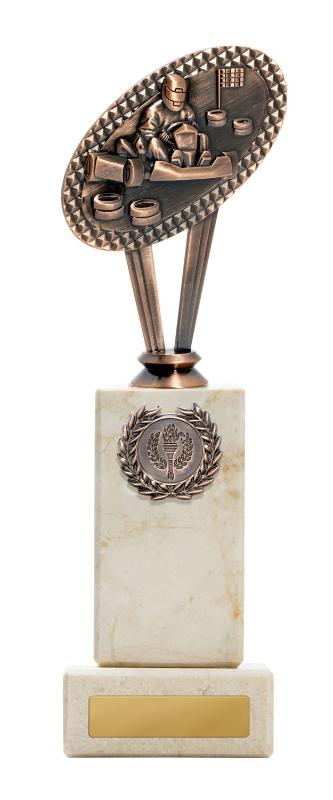 S24-15808 Metal Motorsports Theme on Column 25cm