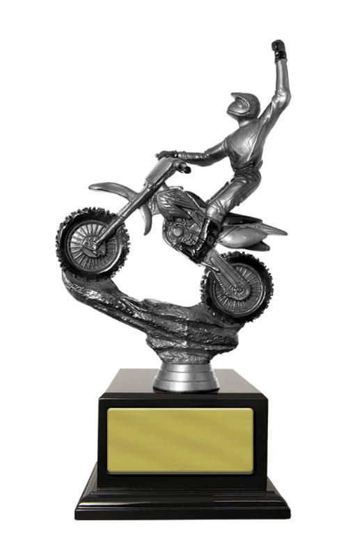 S24-16102 Moto-X Bike on Base 32cm