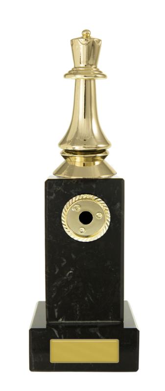 S24-16820 Chess Queen on Column 21cm
