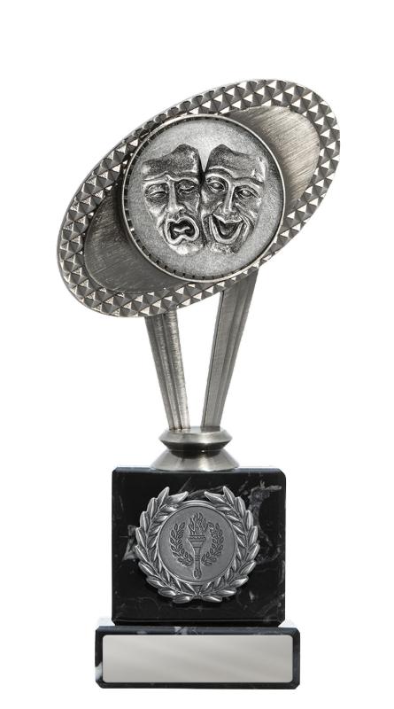 S24-16906 Metal Drama Theme on Column 20cm