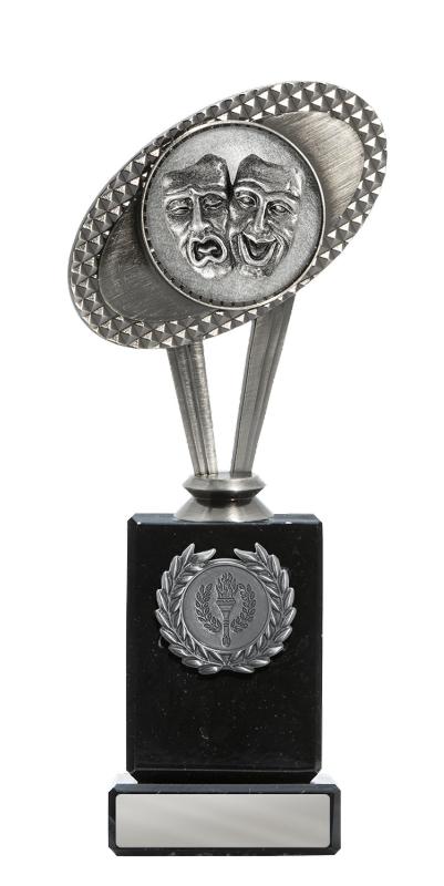 S24-16907 Metal Drama Theme on Column 22.5cm