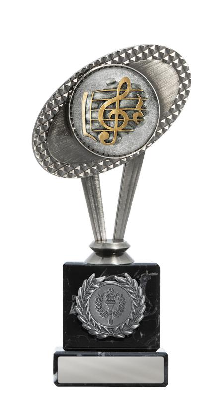 S24-17302 Metal Music Theme on Column 20cm