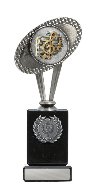 S24-17303 Metal Music Theme on Column 22.5cm