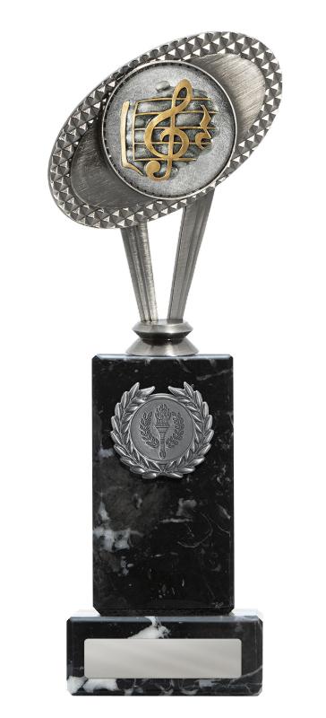 S24-17304 Metal Music Theme on Column 25cm