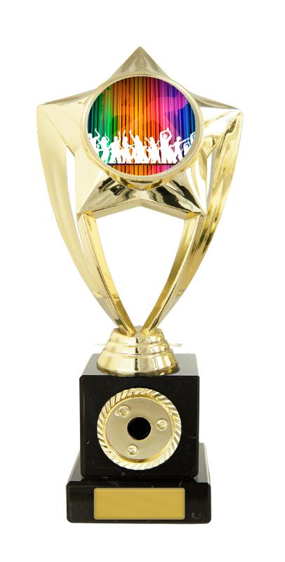 S24-17305 Plastic Dance Theme on Base 17cm