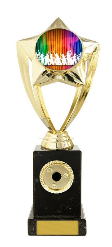 S24-17307 Plastic Dance Theme on Column 25.5cm
