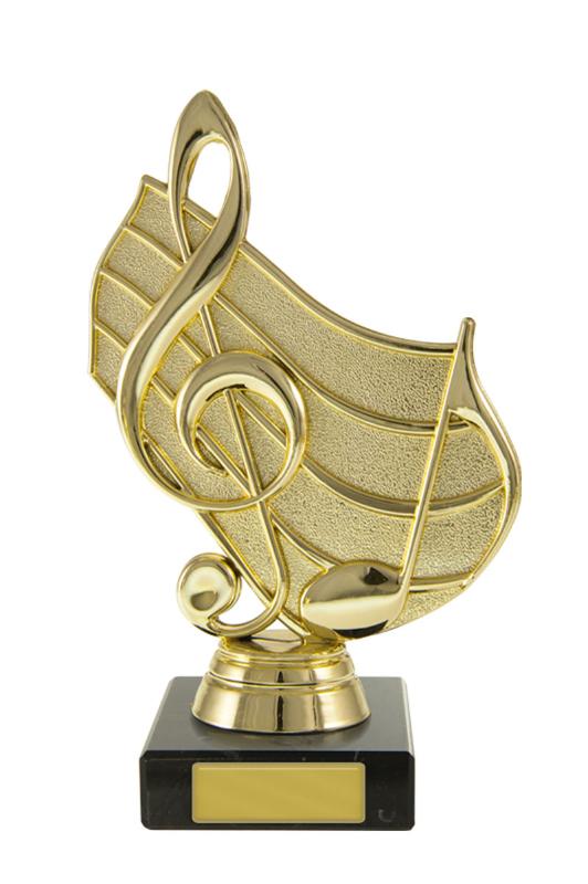 S24-17311 Music Fig. on Base 14.6cm