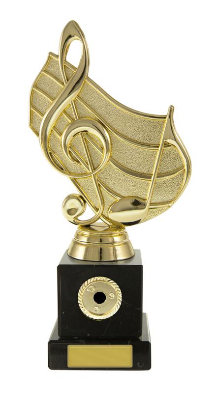 S24-17312 Music Fig. on Column 19.6cm